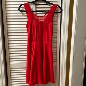 Express Scarlet Sleeveless Mini Dress
